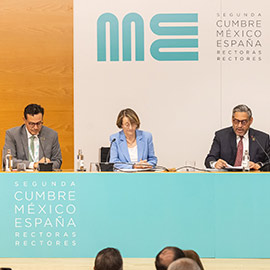 La declaración de la II Cumbre México–España impulsa una nueva etapa de cooperación universitaria en el ámbito iberoamericano