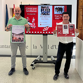 La Vall d´Uixó acull el 30 de maig la tercera edició de Coves por Sevillanas amb el concert de Raya Real