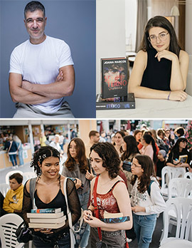 Eloy Moreno y Joana Marcús inaugurarán una Fira del Llibre de récord