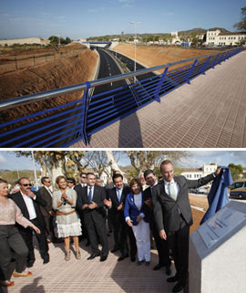 Inauguración Ronda Oeste de circunvalación.