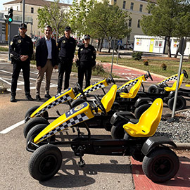 Castellón refuerza la educación vial con la incorporación de 9 karts eléctricos al Parque Infantil de Tráfico