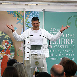 Inauguración de la Feria del libro de Castellón