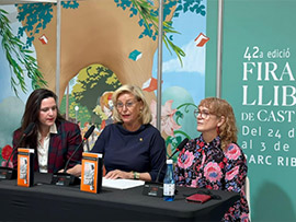 Castellón protagonista de la Feria del Libro con la presentación del Concurso de Relatos de Mujeres y el Premio Ciutat de Castelló de Teatro
