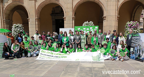 Castellón ampara a la AECC en la cuestación contra el cáncer