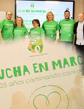 Castellón se suma al 25 aniversario del Teléfono de la Esperanza con la caminata solidaria ´´Escucha en Marcha´´