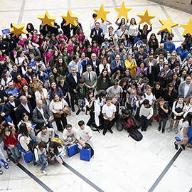 Acto de conmemoración del 40 aniversario de la adhesión de España en la Unión Europea