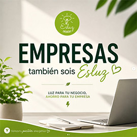 En Esluz también trabajamos con empresas, autónomos y negocios