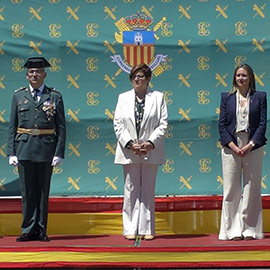 Acto institucional conmemorativo del 182º Aniversario de la Fundación del Cuerpo de la Guardia Civil