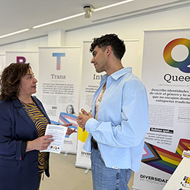 La Diputación de Castellón impulsa la exposición ´Diversidad en MAYÚSCULAS´ con el fin de concienciar a la población sobre la diversidad sexual y de género