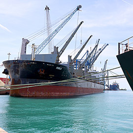 PortCastelló acelera su crecimiento y registra un fuerte aumento del tráfico de mercancías en abril