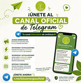 Esluz ya tiene canal oficial de Telegram