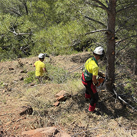 Benicàssim intensifica las actuaciones preventivas frente a incendios en las urbanizaciones de montaña
