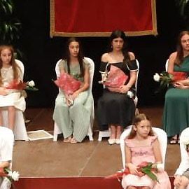Lucía Pallarés Hernández y Aina Escuder Borrego, reinas de Benicàssim en las fiestas patronales 2026/2027