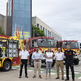 La Diputación de Castellón refuerza vehículos y personal del Consorcio Provincial de Bomberos