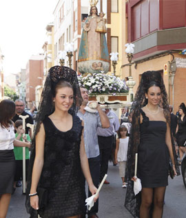 Procesión  de la Virgen de la Balma.