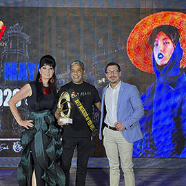 Pedro Salero, ganador de la gran final internacional de MODAVISION 2026 celebrada en Castellón
