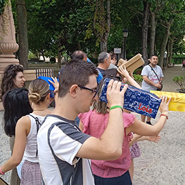 La UJI inicia un ciclo de talleres sobre cómo observar el eclipse de sol de una forma segura
