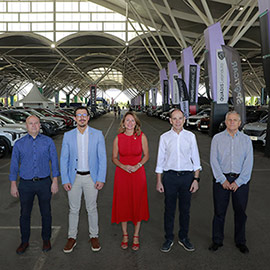 Inauguración de Motorocasión Castellón en el recinto de ferias y mercados