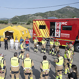 El Consorcio Provincial de Bomberos coordina un amplio dispositivo para la cobertura de emergencias en época estival