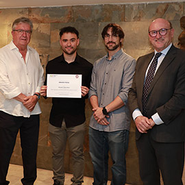 La UJI y la Fundación Balaguer-Gonel Hermanos entregan los premios a las mejores presentaciones divulgativas de tesis y pósteres