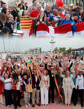 Bienvenida a los participantes de la III Edición del Festival Internacional del Viento procedentes de 22 países