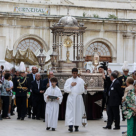 Castellón se vuelca con la celebración del Corpus Christi