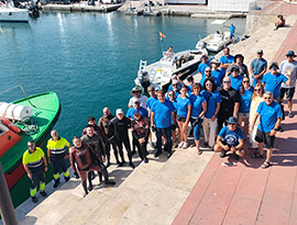 Se rescata más de media tonelada de residuos vertidos al mar en la III edición ´Basuraleza´