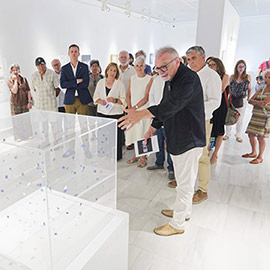 Benicàssim acoge la exposición de Robert Ferrer i Martorell, Sèries Geomètriques