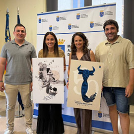Manuel Candau López, ganador del concurso del diseño del cartel anunciador de las Fiestas de la Misericordia 2026 de Burriana