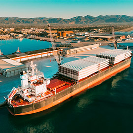 PortCastelló promociona su capacidad para carga especial en Breakbulk Europe