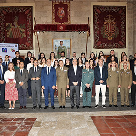Tres estudiantes de la UJI reciben un reconocimiento en los IX Premios «Capitanía General de Valencia» a la excelencia académica