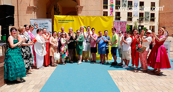 Inclusión y moda local brillan en la Plaza de la Pescadería de Castellón