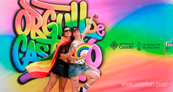 Castellón celebra el Orgull LGTBI+ llenando Huerto Sogueros de color, diversidad y reivindicación