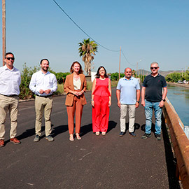 La calzada del Camí de l´Obra se renueva con una inversión de 850.000 euros