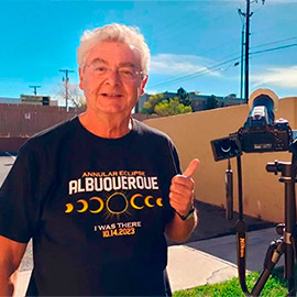 El Planetario de Castellón recibirá a Josep Masalles, el ´cazador de eclipses´