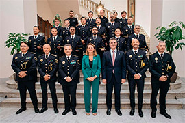 Castellón refuerza la Policía Local con 14 nuevos oficiales