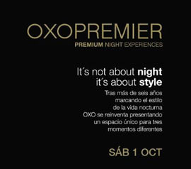 OXO SE REINVENTA. 1 DE OCTUBRE