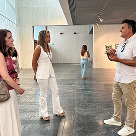 Joan Simó protagoniza la primera exposición de la programación del Palacio de Congresos de Peñíscola