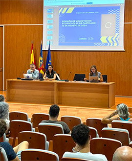 El Ayuntamiento de Castellón imparte una sesión de formación a los voluntarios que participarán en el dispositivo del eclipse total de sol de 2026