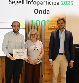 Onda revalida el sello como uno de los Ayuntamientos más transparentes de la Comunitat Valenciana