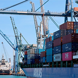 El tráfico de mercancías en PortCastelló crece un 7,4% en el primer semestre de 2026