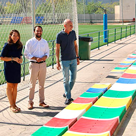 Castellón invierte 60.737 euros en la modernización del alumbrado LED del campo de fútbol Gaetà Huguet