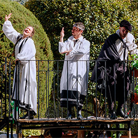 Visitants lleva el humor y el teatro clásico al Termet de Vila-real con 'I si fem un clàssic?'
