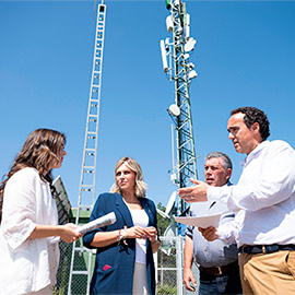La Diputación de Castellón destina 60.000 euros a mejorar la captación de la señal de televisión de siete municipios de menos de 5.000 habitantes