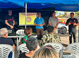 El Servicio de Bomberos de Castellón continúa las labores de prevención de incendios forestales reforzando la vigilancia y la capacidad de respuesta en todo el término municipal
