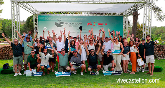 Arcillas Castellón conquista la primera Golf Cup Empresas – Cámara de Comercio Castellón en una jornada de deporte, networking y solidaridad