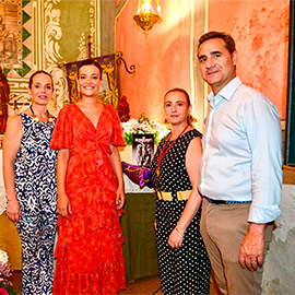 El Gobierno de la ciudad participa en la fiesta de Santa María Magdalena en su ermita junto al Castell Vell