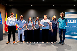 El Aula Porcelanosa de Talento y Excelencia de la UJI otorga tres premios a los mejores TFG y TFM vinculados a la innovación en el sector cerámico
