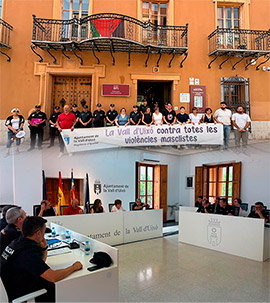 L'Ajuntament de la Vall d'Uixó reforça la coordinació de tots els cossos de seguretat per garantir la protecció de les víctimes de violència de gènere
