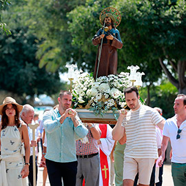 Castellón celebra la fiesta de Sant Jaume en Fadrell reviviendo la historia y la tradición agrícola de la capital